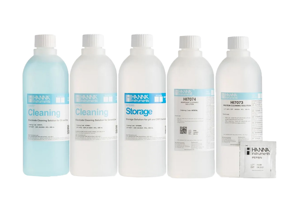 電極保存液/清潔液/填充液 HANNA