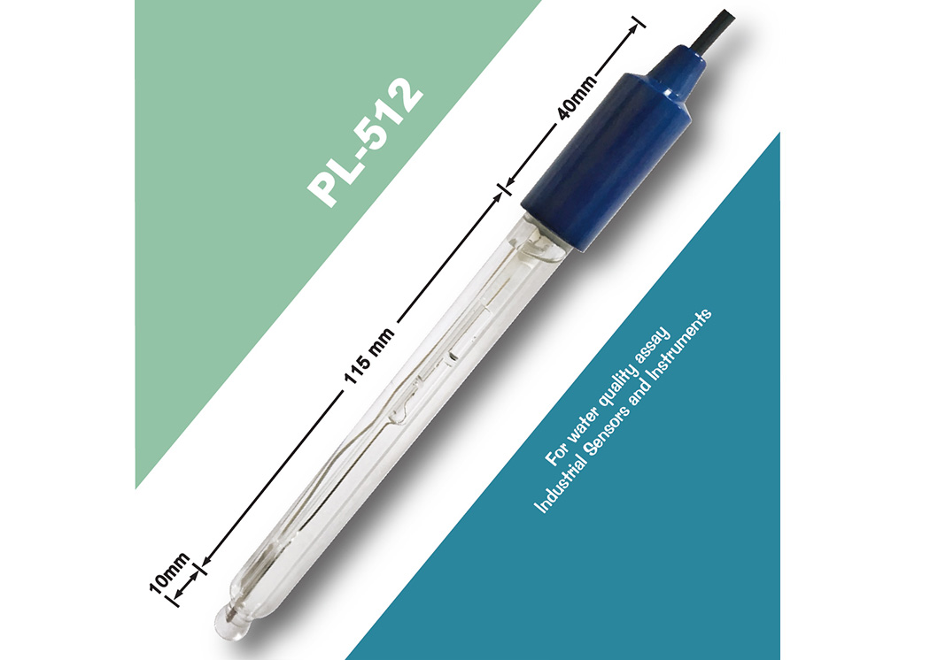 PH電極 PL-512 複合式玻璃pH電極-酸鹼度電極 (實驗室用)
