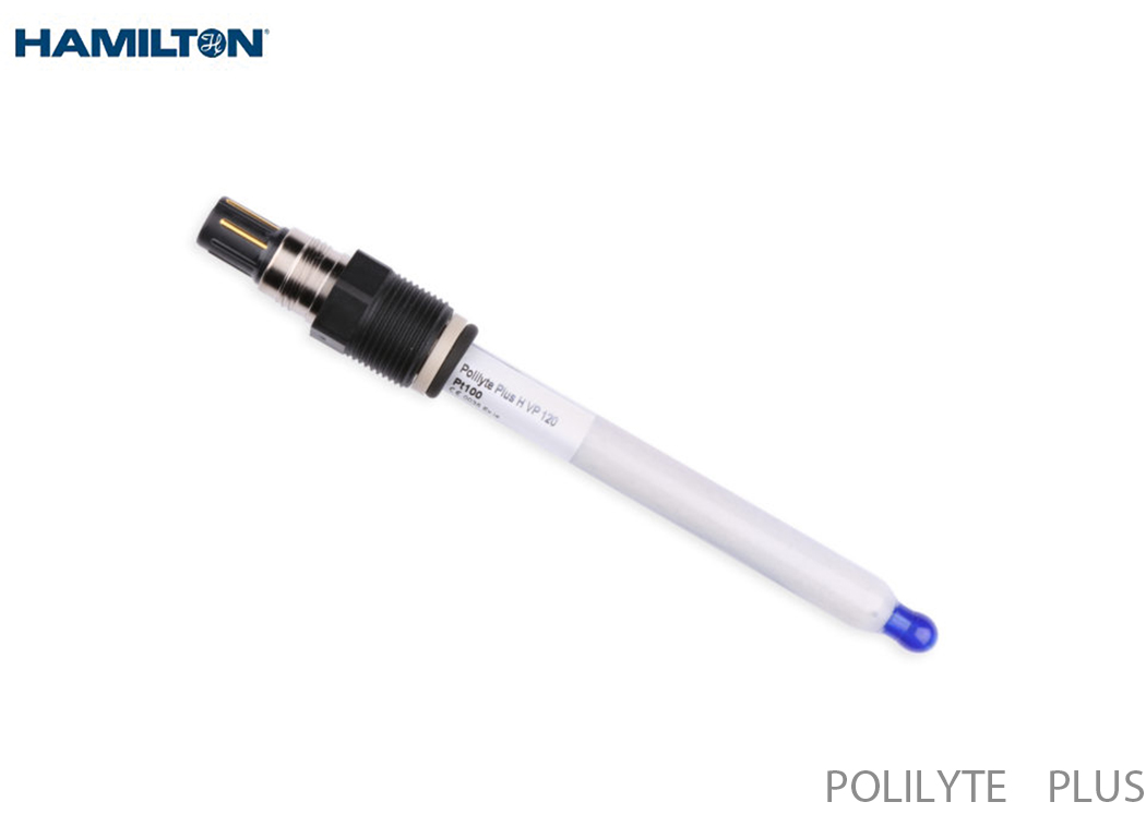 Polilyte Plus 高溫高汙染工業用pH電極 Hamilton酸鹼度電極|產品資訊|立諾儀器有限公司